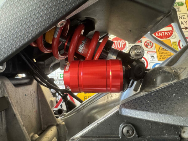 XXT61 - Rear Mono Shock - Red Spring - 10mm shorter version