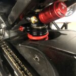 XXZ shock LHS XXZ31V2 - Rear Mono Shock - Red Spring