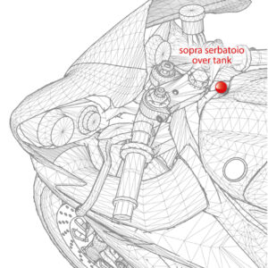 SSW - Steering Damper (KITR) - Black - Racing (without Instruments) Mounting