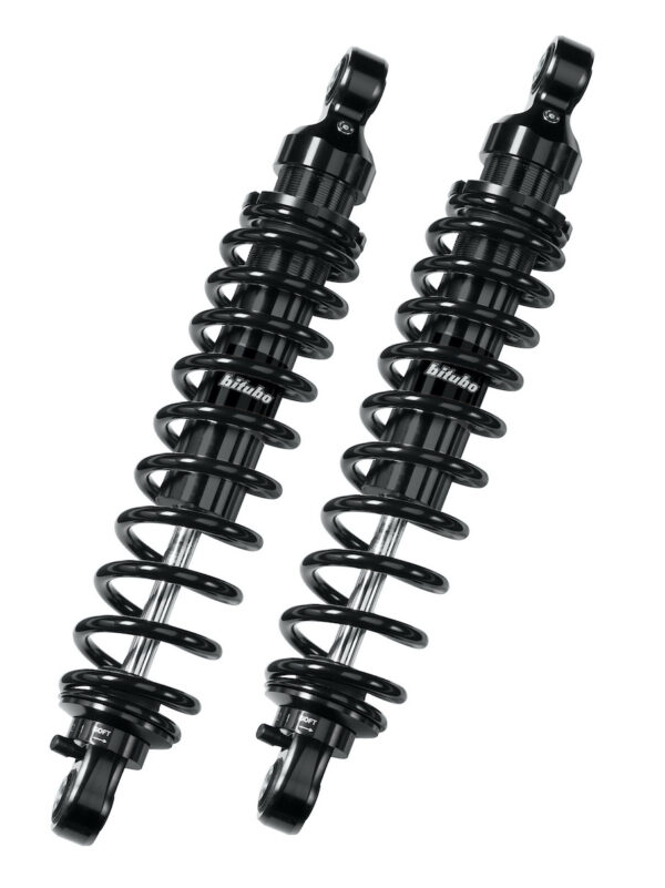 WME02V2 - Rear Twin Shocks - Black Spring [Shock Length: 281 mm / 11 inch]