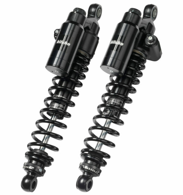 WMT22V2 - Rear Twin Shocks - Black Spring - 290mm length  Demo set