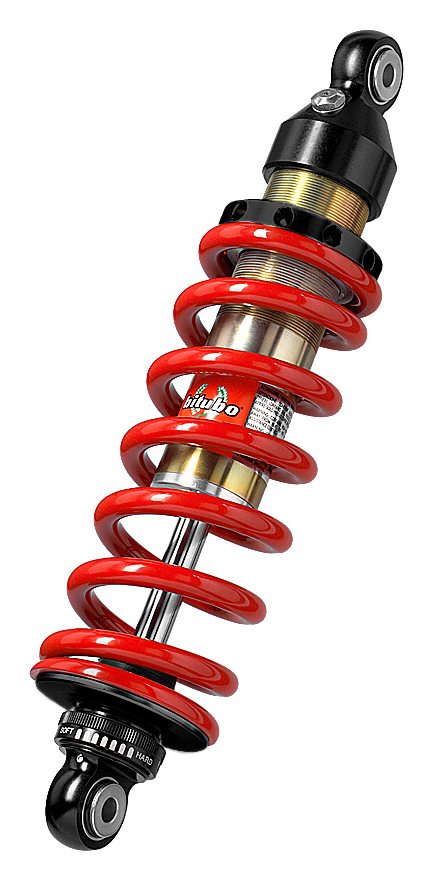 XZE01 - Rear Mono Shock - Red Spring
