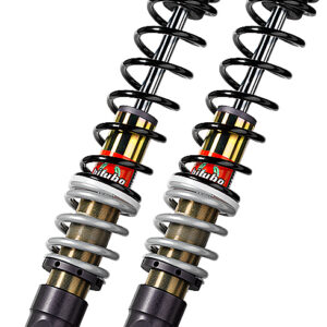 YGB02-YRB02 YRB02 - Front Twin Shocks - Black Spring