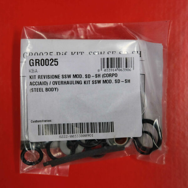 Service Kit for SSW MOD. SD-SH (steel body)