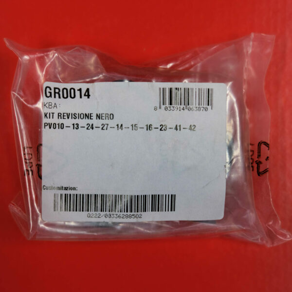 Service Kit for YAV - YZV - GAV - YEV - YLV - GEV PV010-13-14-15-16-23-24-27-41-42